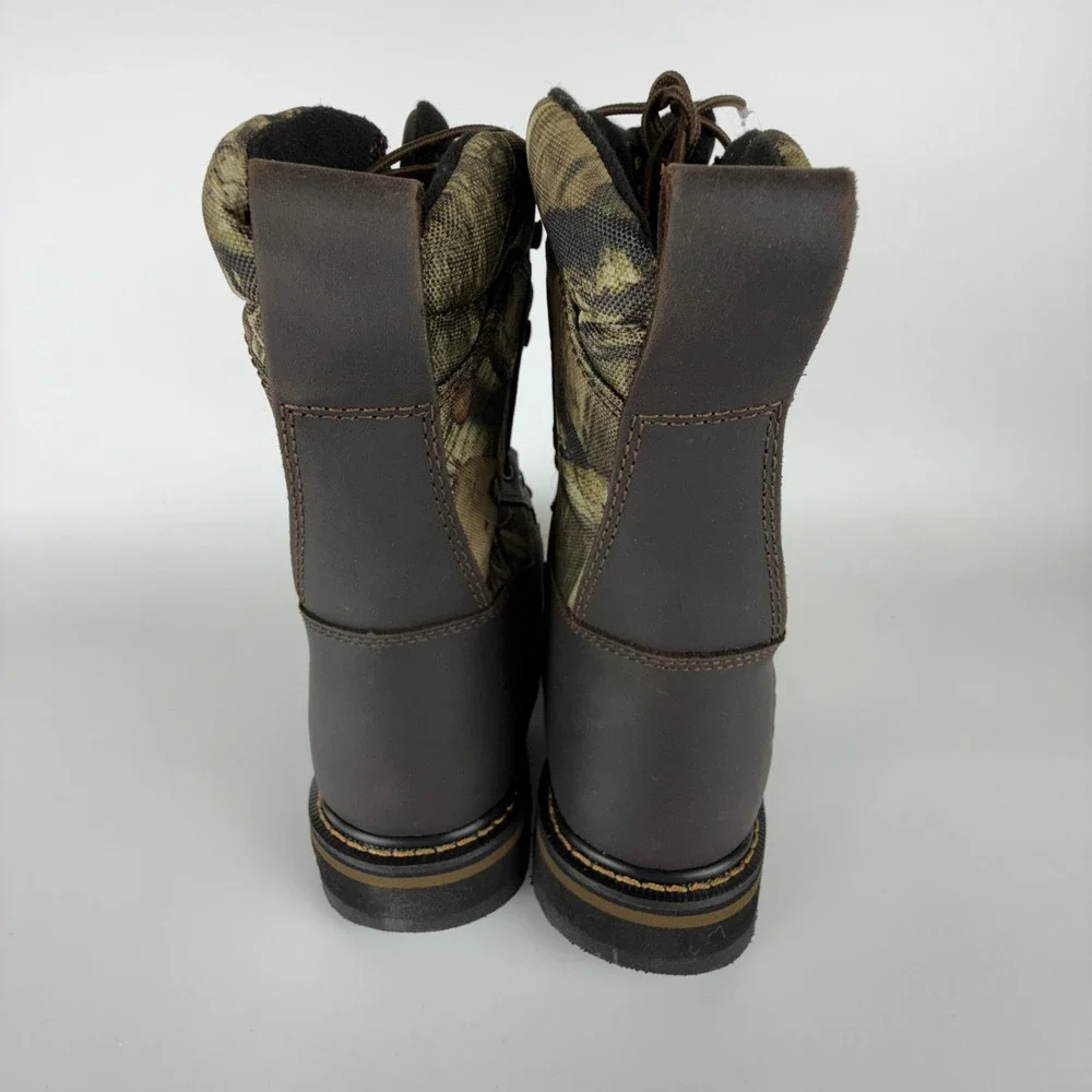 Irish Setter Gunflint II 2813 Mens Hunting Boots 1000g Insulated 10 EE Camo READ